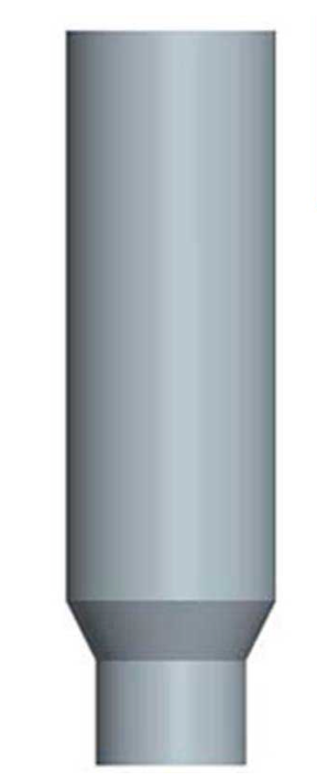 Lincoln Chrome Flat Top Cut Stack 7” X 60” Reduced to 5” OD