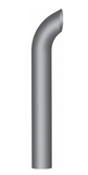 5” X 72” Curved Top Stack, OD Chrome