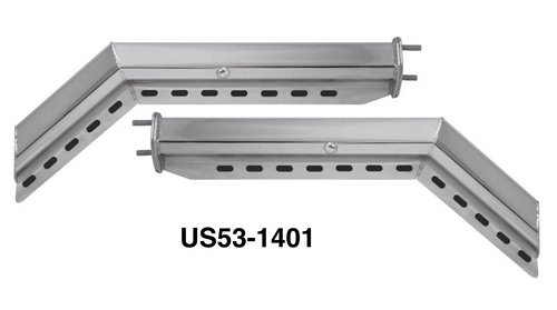 Mud Flap Hanger Set - Angled 45° Deg