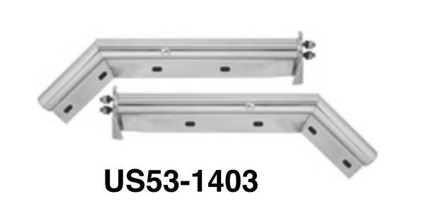 Mud Flap Hanger Set - Angled 45° Deg – MiamiStar.com