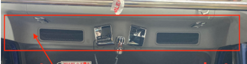 Freightliner Columbia Overhead Front Console Freightliner Columbia