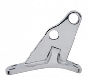 Chrome Plated Stainless Lower Cab Bracket Fits Peterbilt Unibilt Trucks