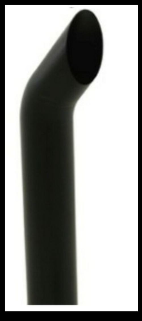 5" X 48" Black Aussie Stack OD