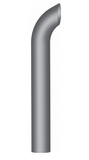 5" x 72" Curved Top ID Chrome Exhaust