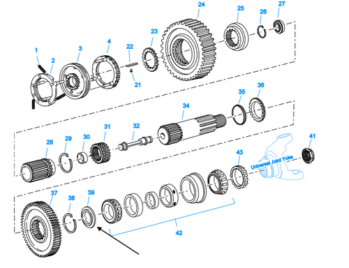 Washer Fuller Transmission application