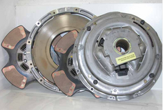 Eaton Clutch,  2 Plate 1050 lbs.ft.  2 in. Spline 4,   8 Spring.