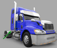 Cab & 68-3/4" Sleeper -1/4" Extension 2.5" Wide, (18 Lights) Columbia/Century (6) Cab Door Mounts (Pair) Lights Included.