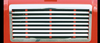 Grille Surround And Horizontal Slats fits International 4000 Series Stainless 4700