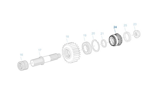 Bearing OEM  Fuller 14623