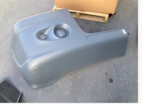 Plastic Bumper End, Dark Gray, OEM Style Fits Freightliner Century 2004+