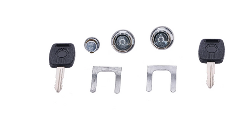 Cylinder & Keys fits Kenworth C500,W900L,T270, T300, T370,T800, T660, T600 & peterbirlt  387, 389. 3 Cylinder 2 Keys