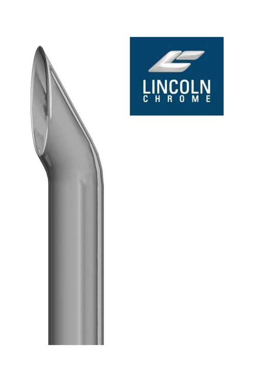 Lincoln Chrome Short 30 Cut Stack 7” OD X 60” Straight (No End Finish)