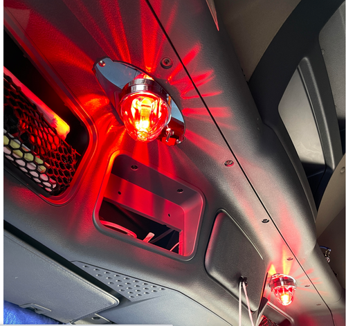 ( No Bulb ) Dome Light Bracket For Watermelon Light Fits Cascadia 2008+