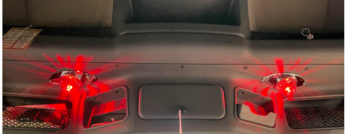( No Bulb ) Dome Light Bracket For Watermelon Light Fits Cascadia 2008+