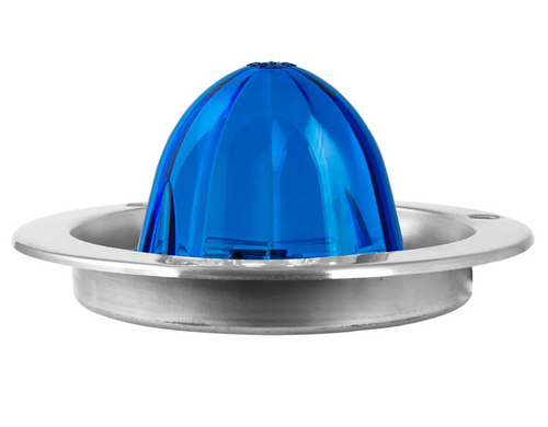 Classic Watermelon LED Light with Stainless Steel Flange Mount Bezel