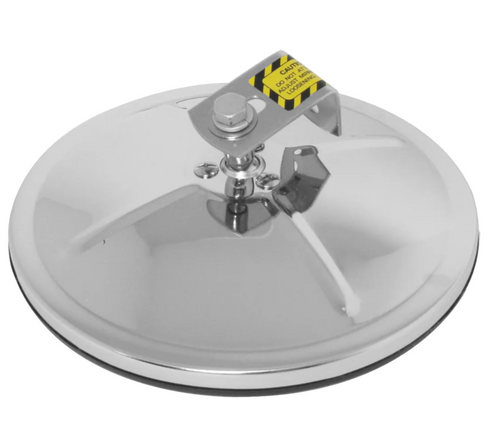 6" Chrome Convex Blind Spot Mirrors with Center Mount