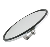 6" Chrome Convex Blind Spot Mirrors with Center Mount