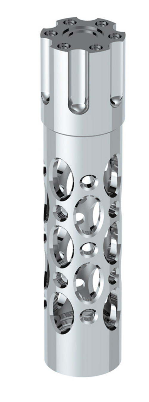 M30X3.5 Thread-On Austin Style Gun Cylinder Gearshift Knob - Chrome