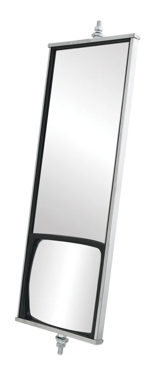 S.S. West Coast Mirror in Convex and Flat Combination 6" x 16"