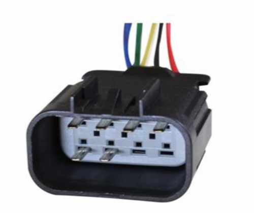 Door Mirror, Heated/Powered, Black for '08-17 Fits Freightliner Cascadia Passenger Side