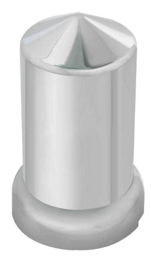 Lug Nut Cover Chrome Plastic 3 1/8" Push ( EACH )