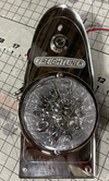 White/Red Clear Interior Watermelon Dome Light Plate Fits Freightliner Classic/Fld120