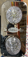 White/Blue Clear Interior Watermelon Dome Light Plate Fits Peterbilt 379,389,386