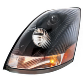 Blackout Headlight For 2003-2017 Volvo VN - Driver - Competition Series