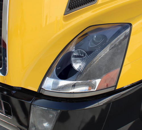 Blackout Headlight For 2003-2017 Volvo VN - Driver - Competition Series
