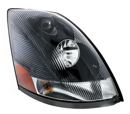 Blackout Headlight Assembly Fits Volvo VN,VNM,VNL 2003-2017 Passenger