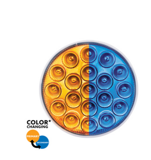 19 LED 4" Round Double Fury Light (Stop & Turn)