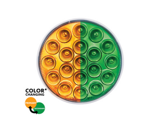 19 LED 4" Round Double Fury Light (Stop & Turn)