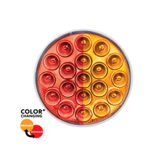 19 LED 4" Round Double Fury Light (Stop & Turn)