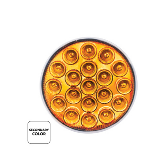 19 LED 4" Round Double Fury Light (Stop & Turn)