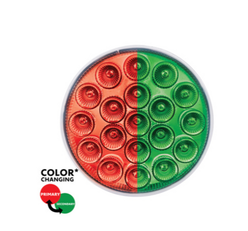 19 LED 4" Round Double Fury Light (Stop & Turn)