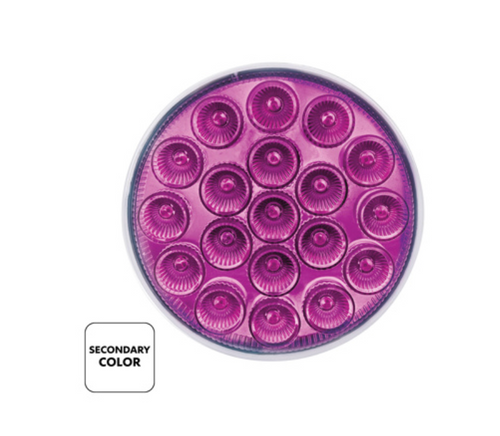19 LED 4" Round Double Fury Light (Stop & Turn)