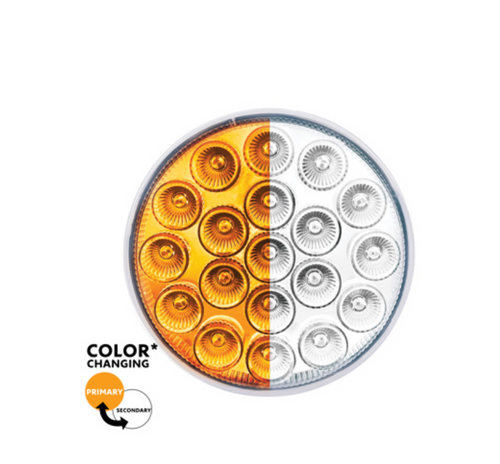 19 LED 4" Round Double Fury Light (Stop & Turn)