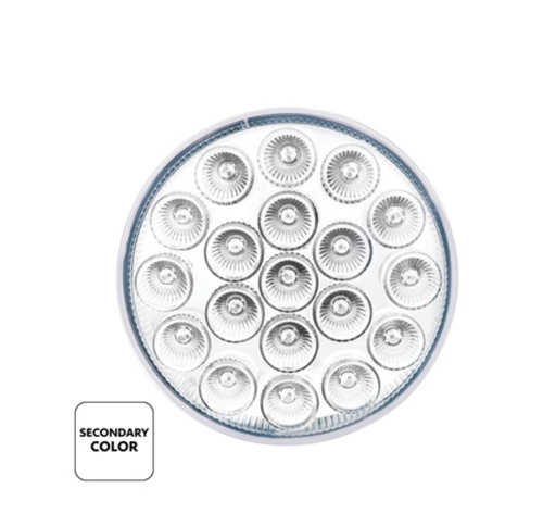 19 LED 4" Round Double Fury Light (Stop & Turn)