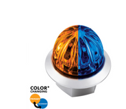  4 LED 3/4" Mini Watermelon Double Fury Light With Clear Lens (Clearance/Marker)