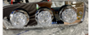 Sleeper Dome Light Plate 3 White light hole Fits Kenworth T680