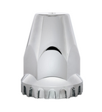 33 mm x 2 3/4" Chrome Plastic Original Nut Cover - Thread-On