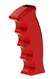Thread-On Pistol Grip Gearshift Knob - Candy Red