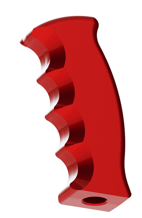 Thread-On Pistol Grip Gearshift Knob - Candy Red