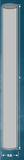 5" x 108" OD - Straight Stack - Chrome
