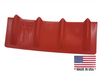 Corner Protector Plastic, 8" x 8" x 24" Color Red, VeeBoard. MADE IN AMERICA