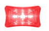 3 LED Rectangular Clearance/Marker Light-Red LED/Red Lens