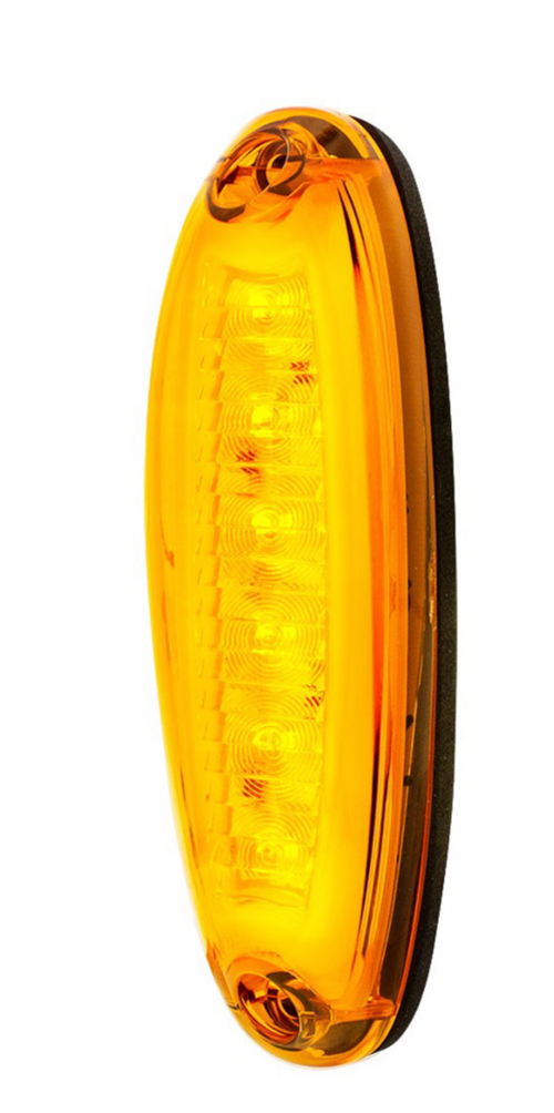 12 LED Cab Light For 2008-2017 Fits Freightliner Cascadia - Amber LED/Amber Lens