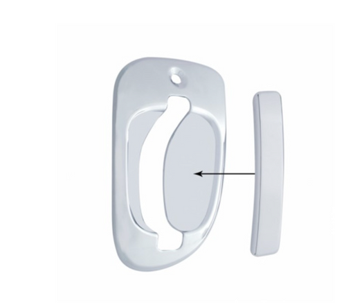 Chrome Exterior Door Handle Cover For Freightliner Cascadia (2008-2017) And M2 (2004+) - Driver