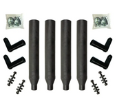 Minimizer Plastic Paddle Fender Bracket Bolt-on Kit