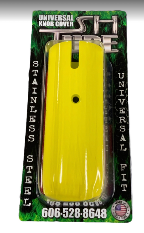 Yellow Sleeve Universal Knob Covers Shifter SS